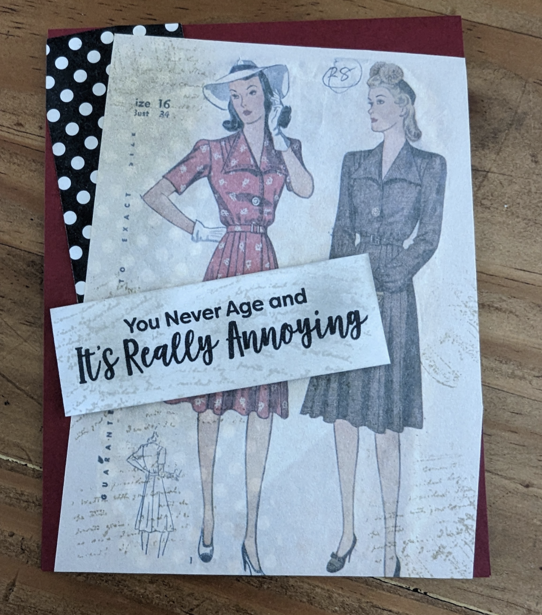 Sassy Lady Handmade 5 Card Pack