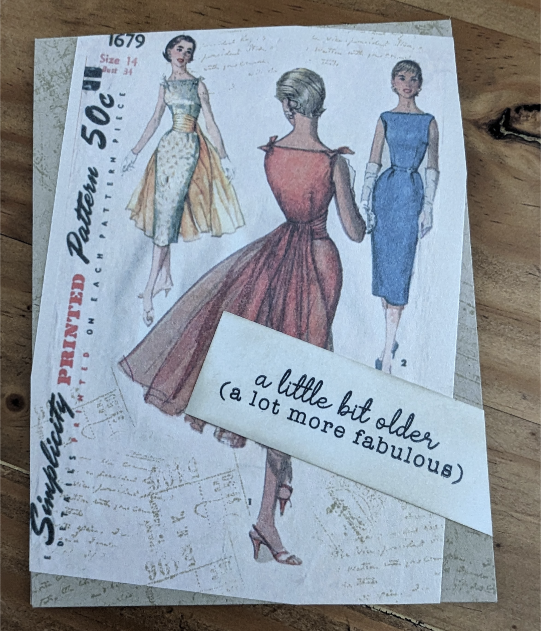 Sassy Lady Handmade 5 Card Pack