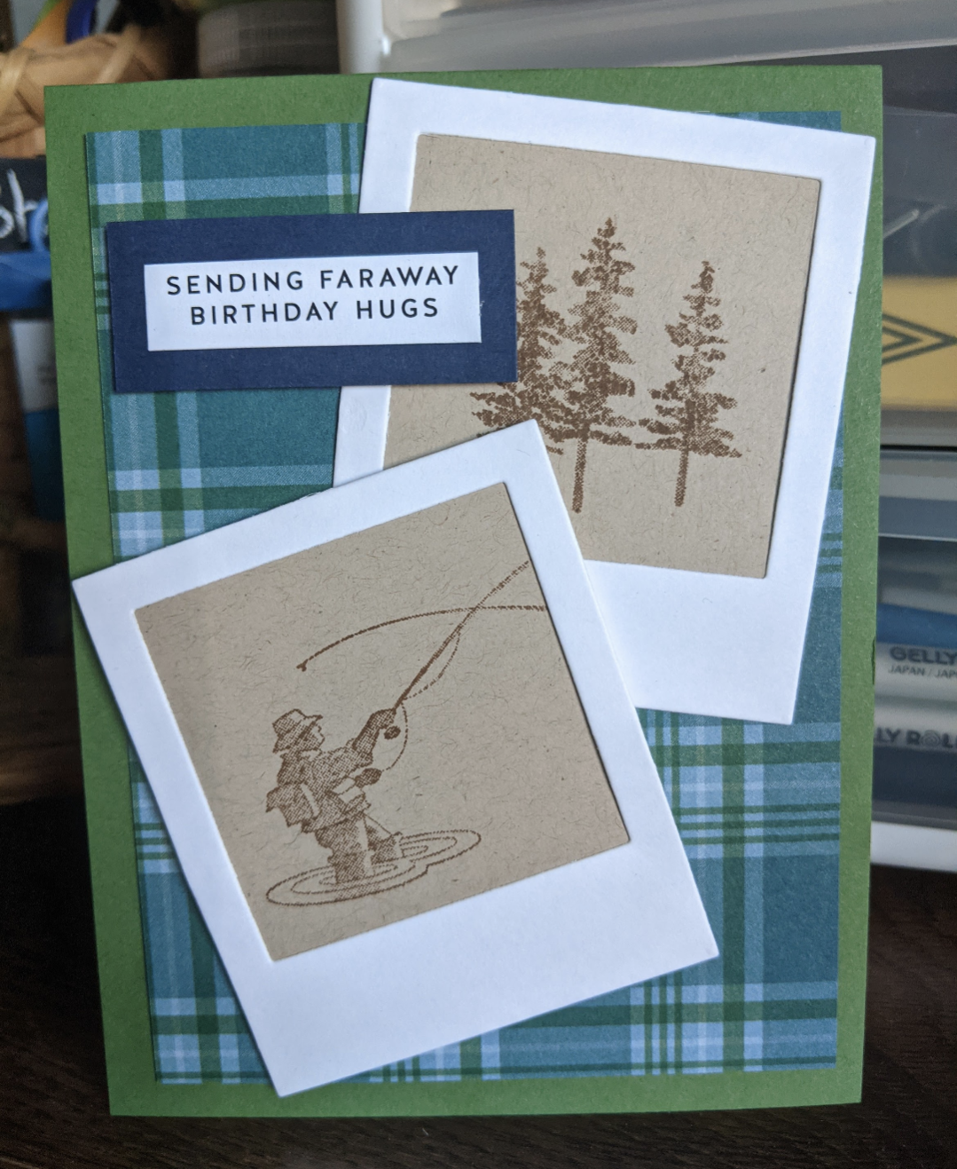 Masculine Handmade Birthday Card Set