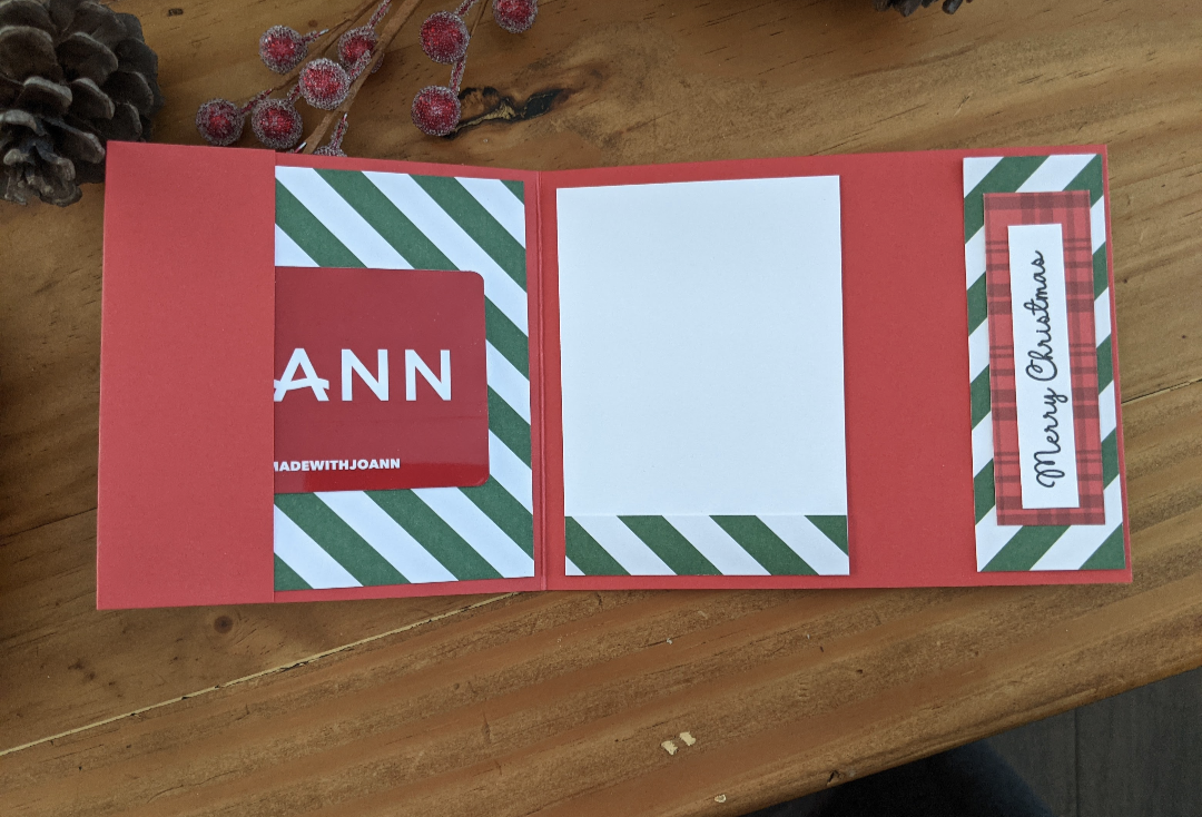 Handmade Giftcard Holder