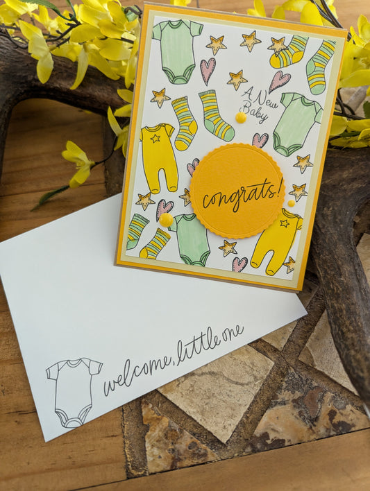 Congratulations Baby Card