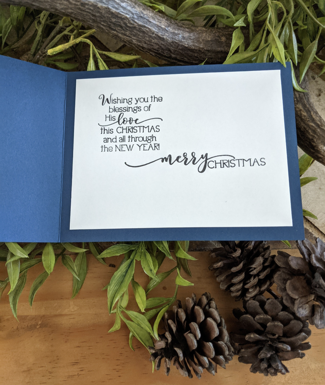 Handmade Nativity Card