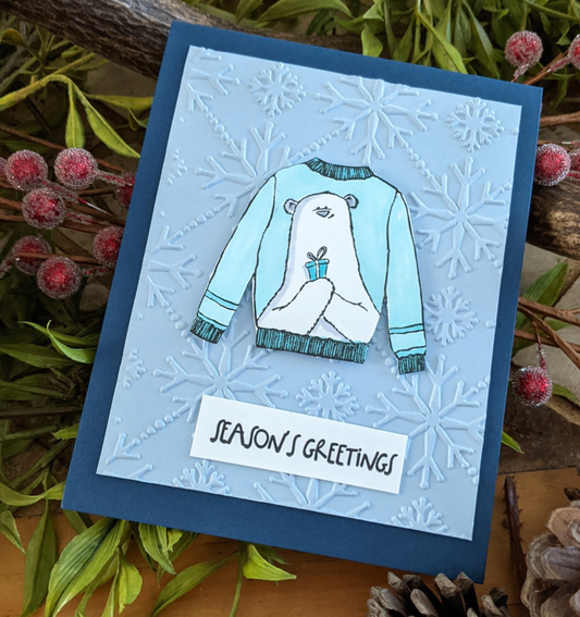 Handmade Ugly Sweater Cards