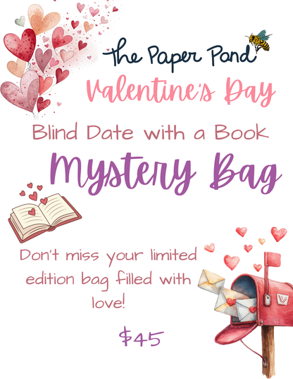 Valentine's Day Blind Date with a Book Mystery Bags