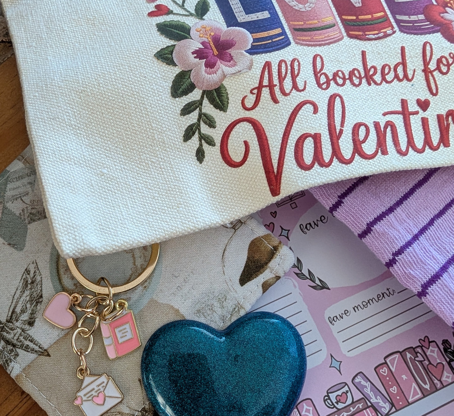 Valentine's Day Blind Date with a Book Mystery Bags