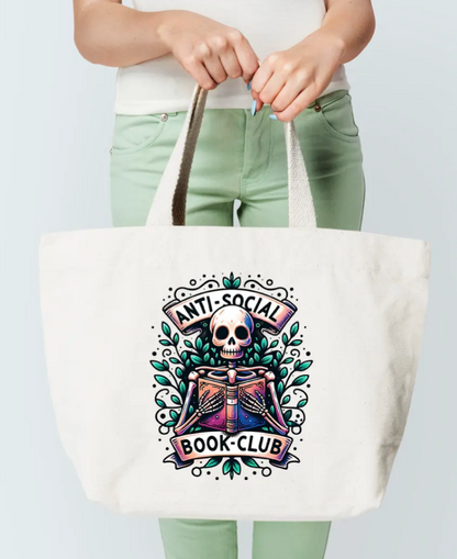Anti-Social Book Club Book Tote