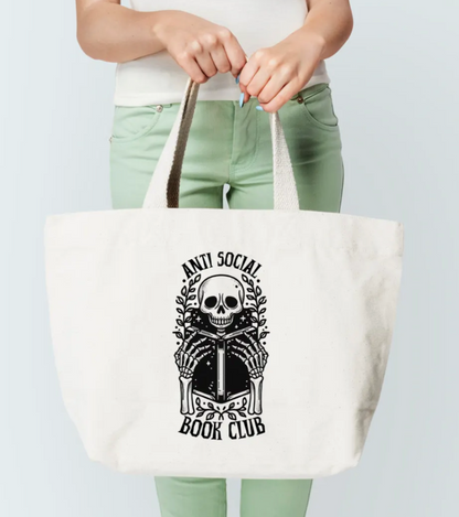 Anti-Social Book Club Book Tote